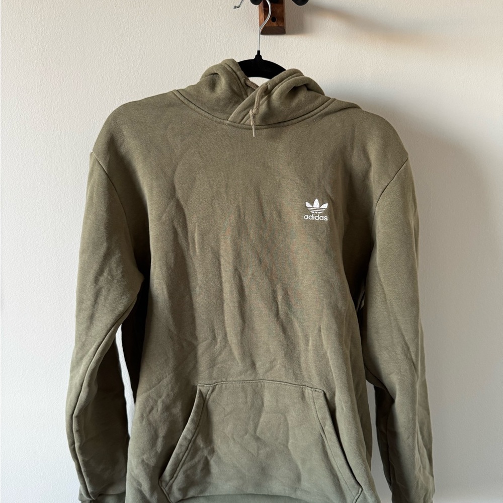 Adidas Men's Hoodie in Olive